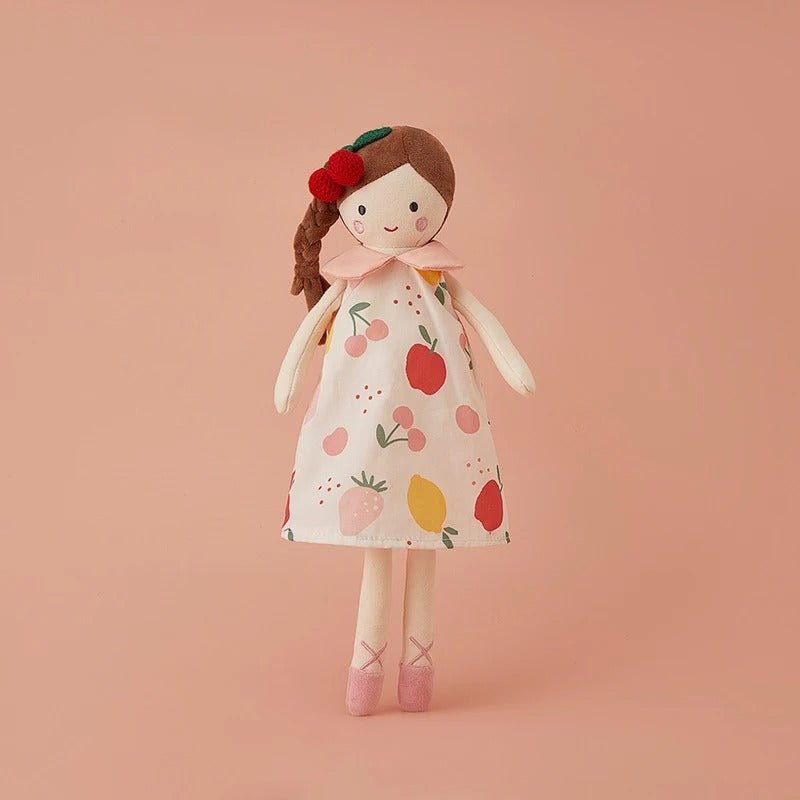 Doudou bébé fille fruity