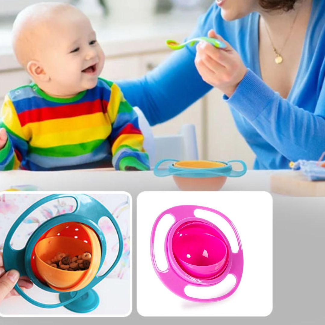 ASSIETTE BEBE - Twist - Bowl™ - Cheerful Rainbow