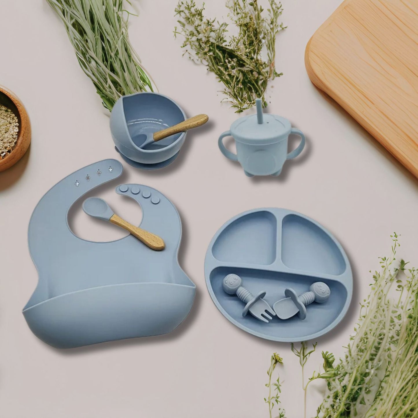 Coffret Repas Bébé : EasyMeal™ - Cheerful Rainbow