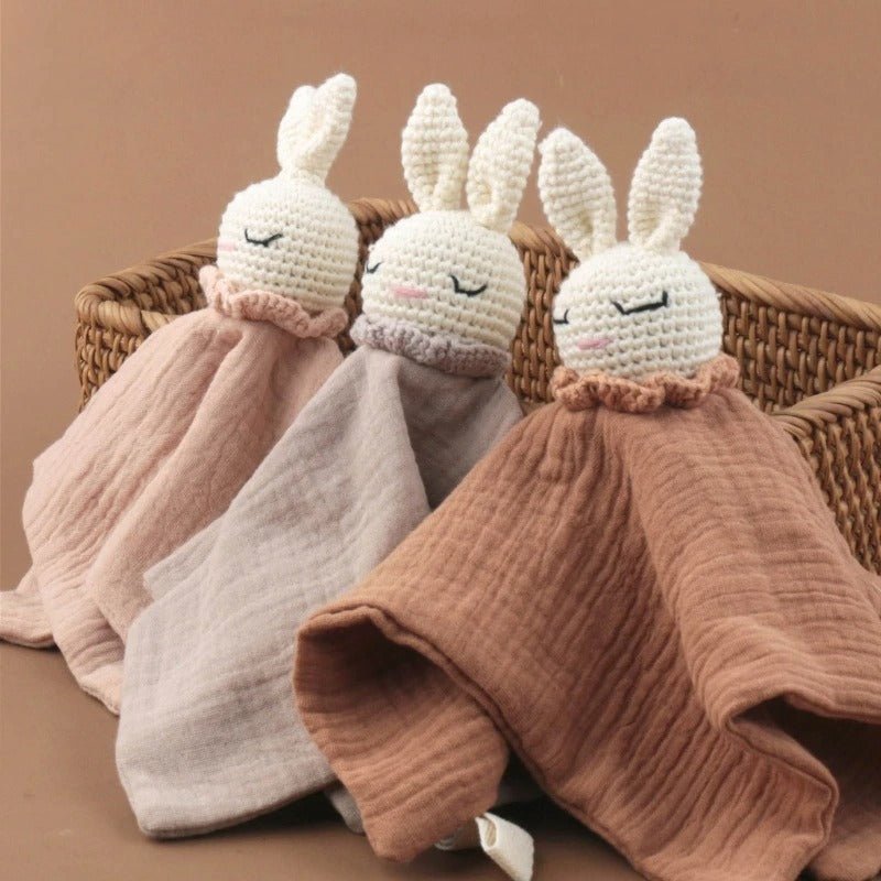 Doudou CottonCuddle tricolores