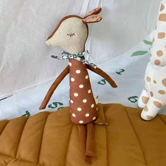 Adorable doudou foan marron