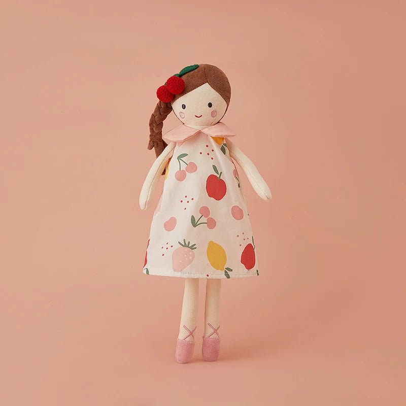 doudou bébé fille-plushina Cherry