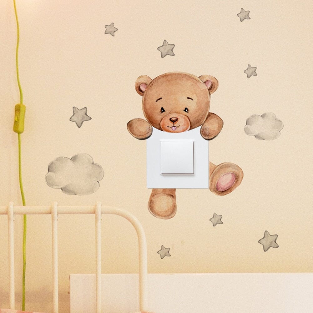chambre-bébé-stickers-décoration